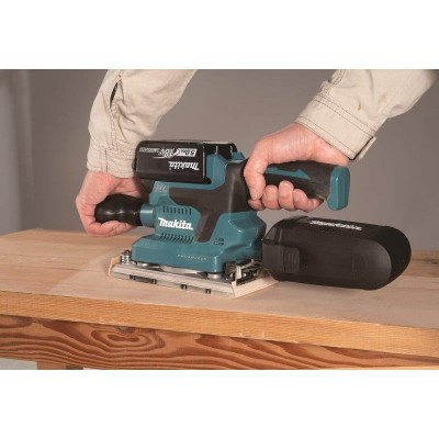 MAKITA - aku vibrační bruska 93x185mm Li-ion LXT 18V,bez aku Z