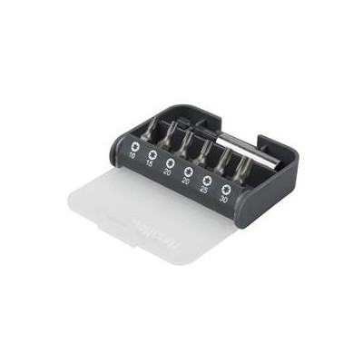 WOLFCRAFT - Box s bity, 7-dílů, 6x Torx 10-30 + adaptér