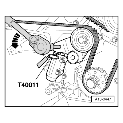 Blokovacie kolíky pre napínanie remeňov u Volkswagen/Audi TDI PD motorov - H2738