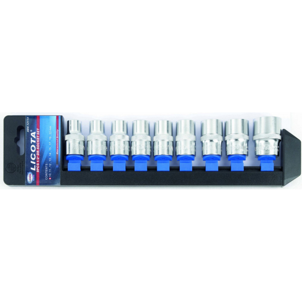 Sada nástrčných kľúčov 1/2" superlock 9 ks - LIABS12115