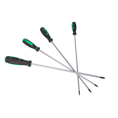 Sada 4 dlhých skrutkovačov Torx - LIASD500K3