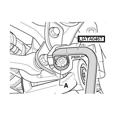 Kľúč na spojku Haldex - Škoda, VW, Audi, Seat - Liata0467