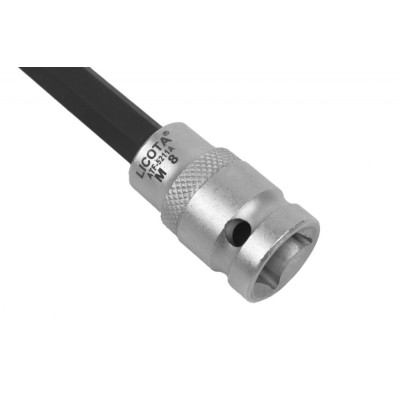 Bit M8 s dĺžkou 80 cm pre 1/2" račňu na servis polonáprav - LIATF5211A