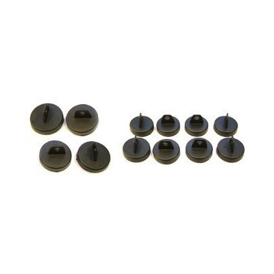Kryty zámkov na maľovanie dverí - sada 4x 3 priemery - G9357455