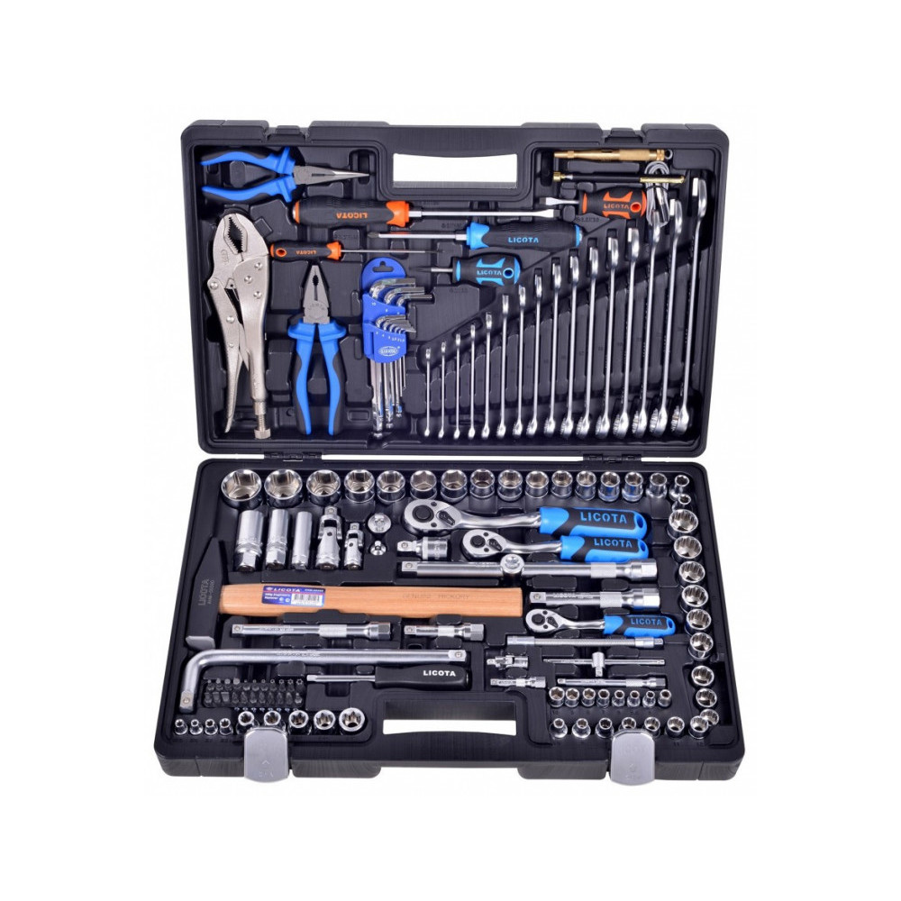 Súprava náradia so súpravou Gola 1/4", 3/8" a 1/2", 131 ks - LIALK8022F