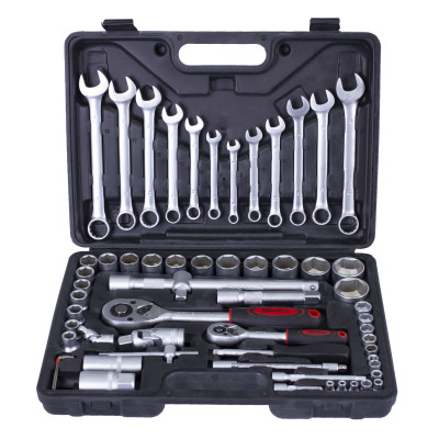 Gola sada kľúčov 1/4" a 1/2", 61 ks - AH126101
