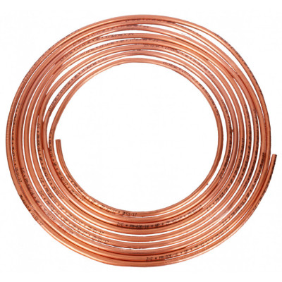 Medená brzdová rúrka, priemer 4,75 mm, dĺžka 5 m - WP475345
