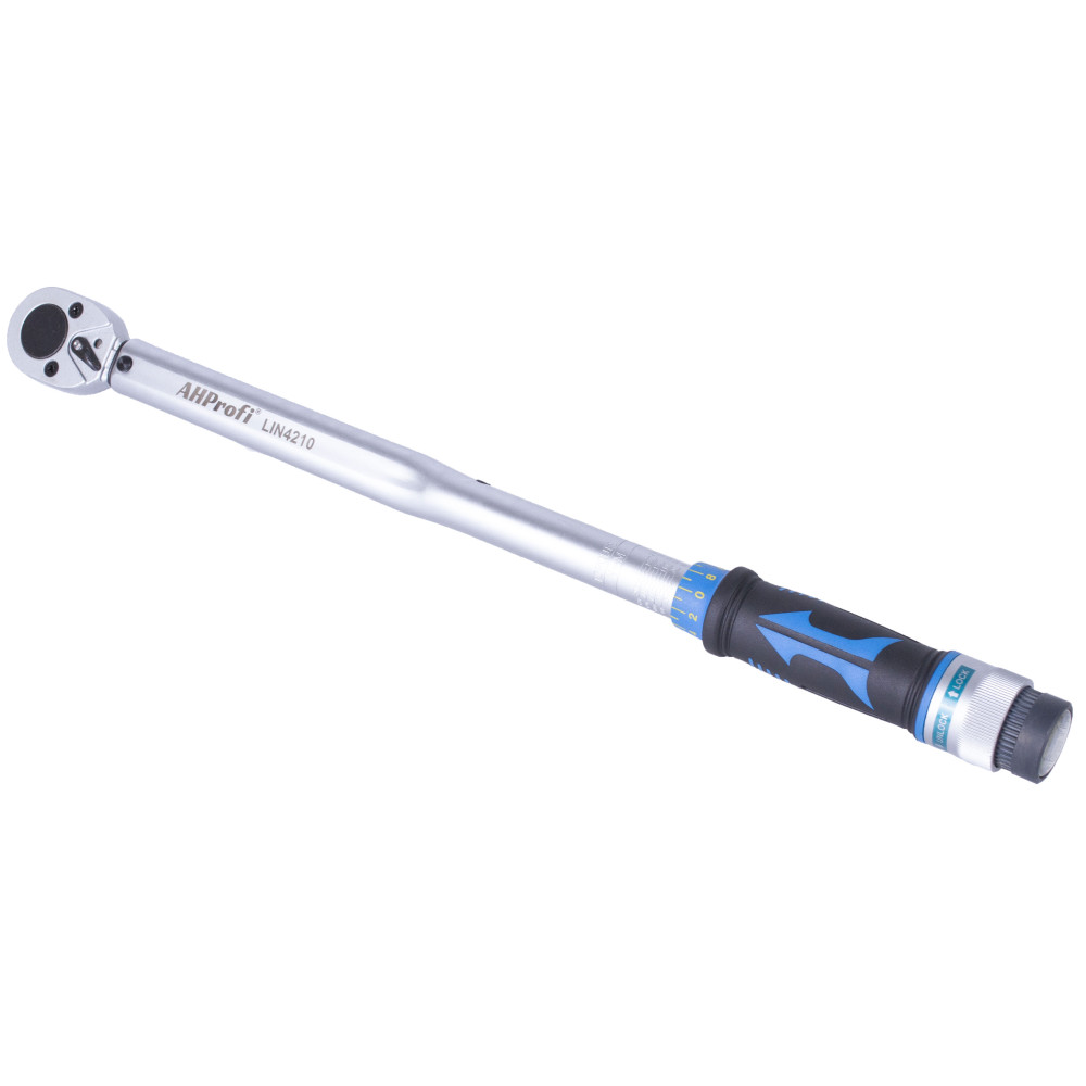 Exkluzívny momentový kľúč s certifikáciou - 1/2", 40-210 Nm - LIN4210