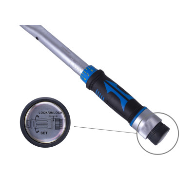 Exkluzívny momentový kľúč s certifikáciou - 1/2", 40-210 Nm - LIN4210