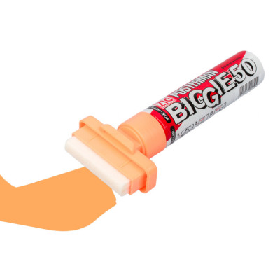 Vodotesné fixky na sklo Posterman Biggie - 50 mm - oranžová farba - 458060110