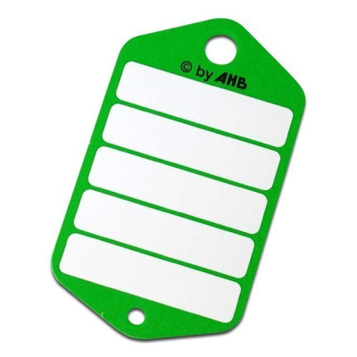 Šedé prívesky na kľúče Plastik, veľké 100 ks - 434120140