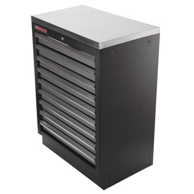 Celokovová dielenská skriňa PROFI s 9 zásuvkami 680x458x910 mm - TGC1309