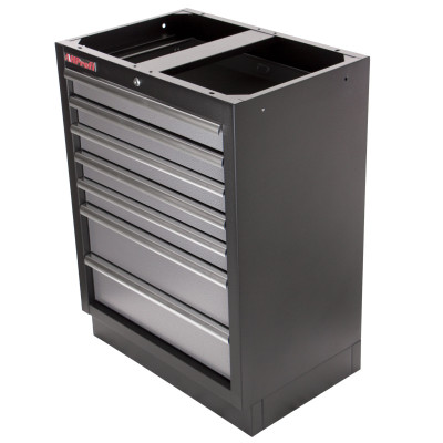 Celokovová dielenská skriňa PROFI so 7 zásuvkami 680x458x910 mm - TGC1307