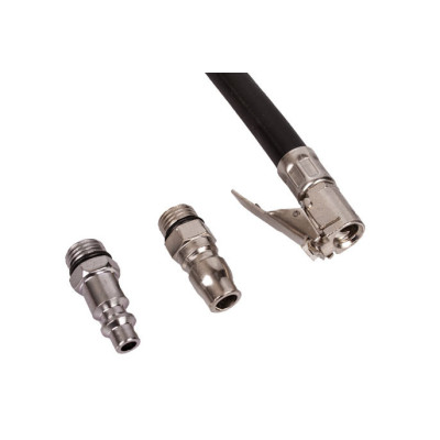 Hustilka pneumatík s manometrom, rýchlospojka 1/4" - HTA830042