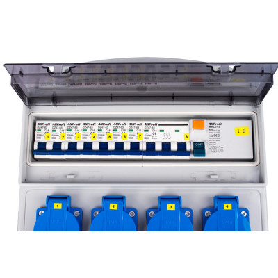 Mobilný rozvádzač 32A, 10 výstupov - FNP8607