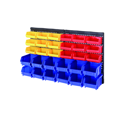 Plastový organizér na šrouby s 30 boxy - MSBRWK1812