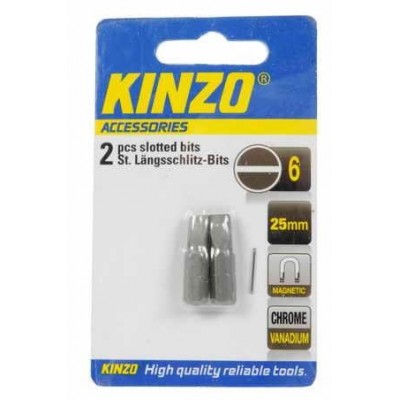 KINZO - Bit PL6 25mm - 2 ks