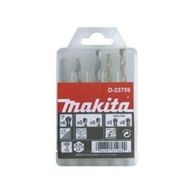 MAKITA - Sada vrtáků šestihran 1/4" - 5 ks