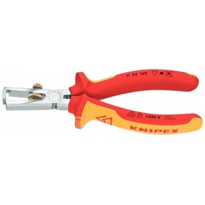 KNIPEX - Kleště odizolovací 160mm pochromované, potah PVC do…