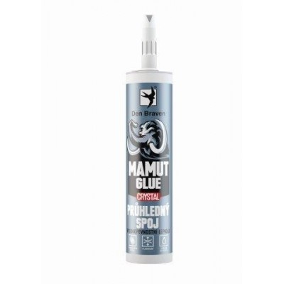 Den Braven - MAMUT GLUE Crystal vysokopevnostní lepidlo 290ml -…