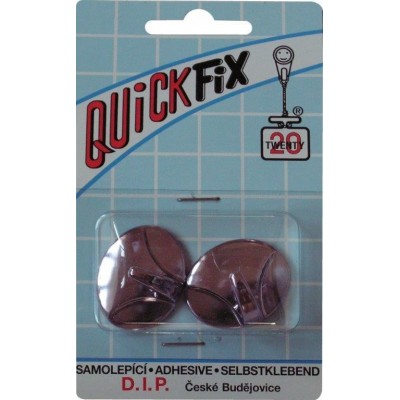 DIP - QUICKFIX háček samolepicí typ 6 - 2 ks - chrom