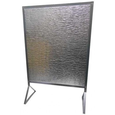 Zástěna za kamna REFLEX 740x610mm - na nožičkách