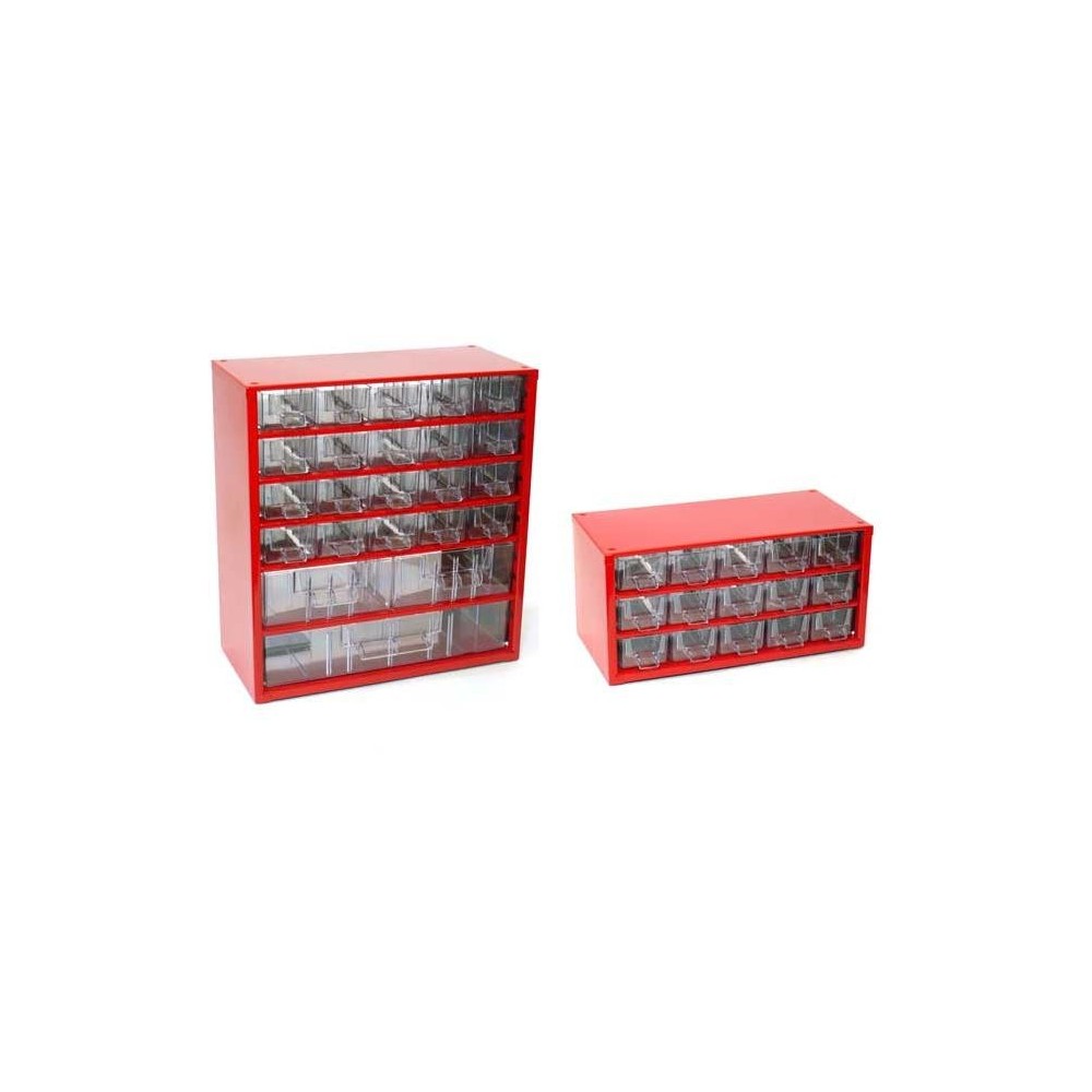 MARS - set skříněk 6731C + 6740C - červená MARS - set skříněk 6731C + 6740C - červená