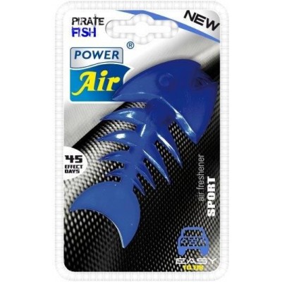 POWER Air - plastový osvěžovač vzduchu PIRATE FISH Sport