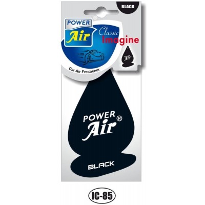 POWER Air - papírový osvěžovač vzduchu IMAGINE CLASSIC Black