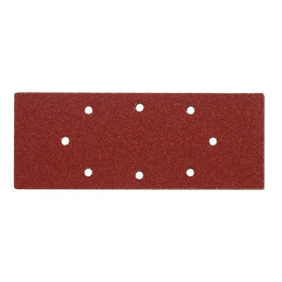 Brusný papír 240 x 93 mm P100 s otvory 5 ks