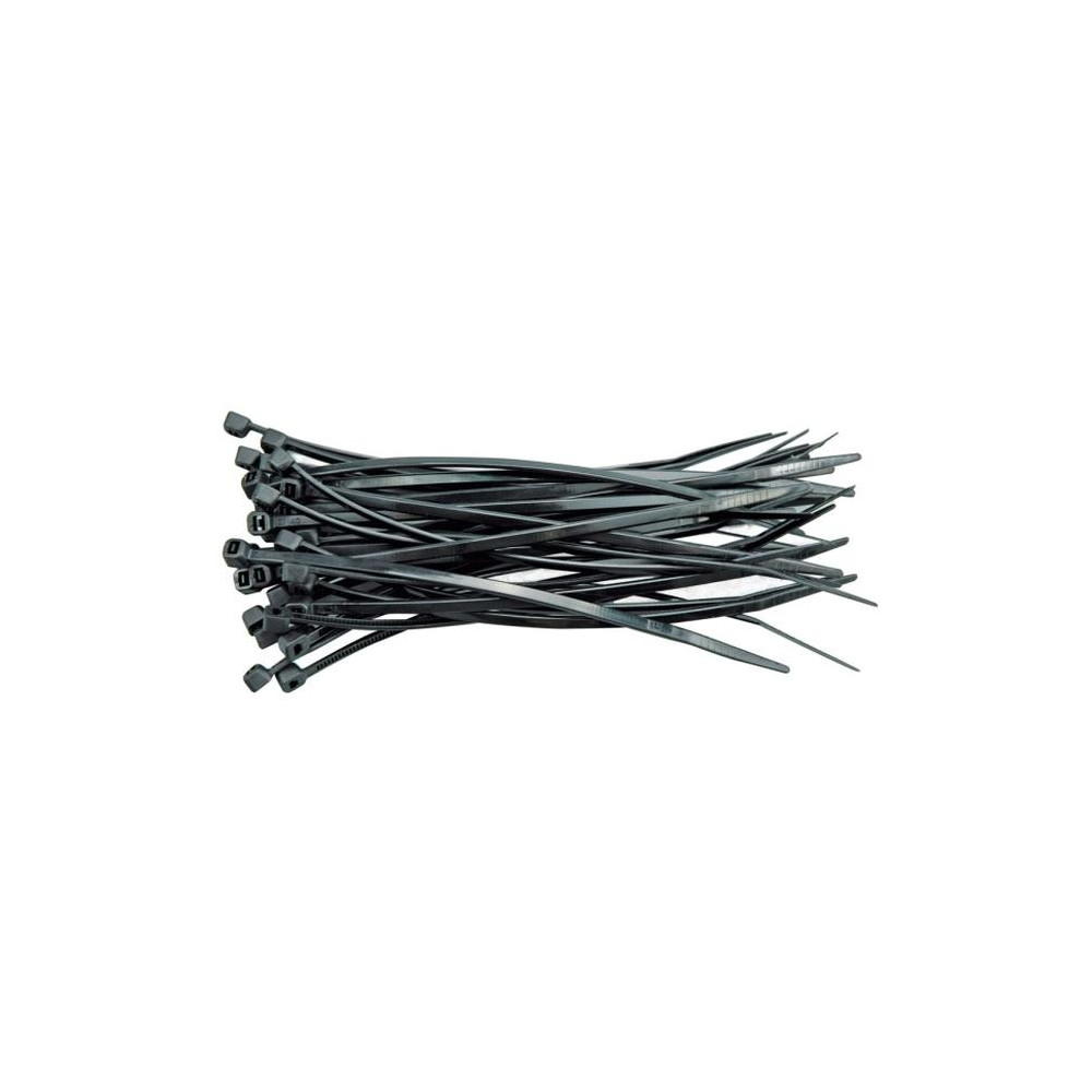 Páska stahovací 500 x 8 mm 50 ks černá