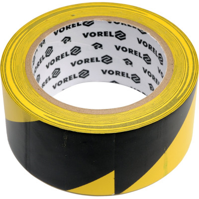 Páska lepící výstražná 48 mm x 33 m (černožlutá)