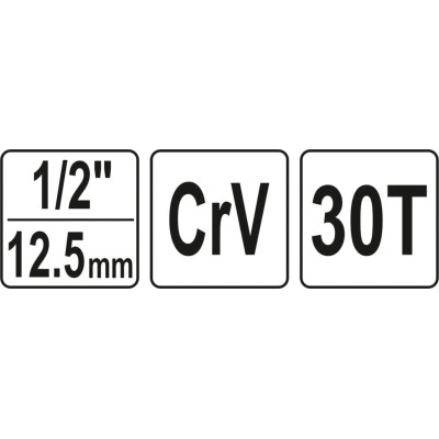 Ráčna 1/2" 125 mm na radiátory