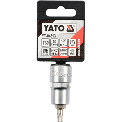 Nástavec 1/2" bit Torx T30