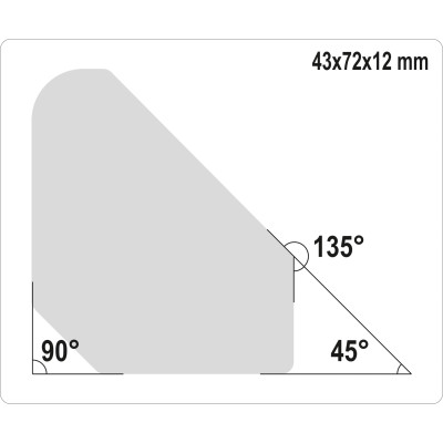 Sada svařovacích magnetických úhelníků mini 4ks