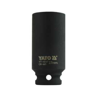 Nástavec 1/2" rázový šestihranný hluboký 27 mm CrMo