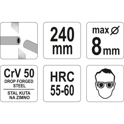 Kleště štípací boční 240 mm