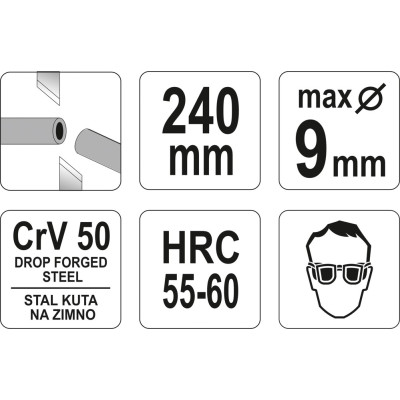 Kleště štípací boční 240 mm