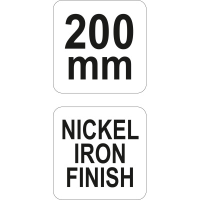 Kleště štípací čelní 200 mm rabitové