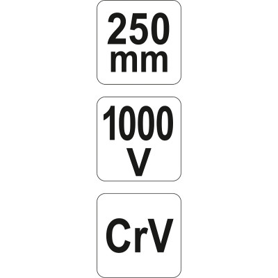 Kleště siko 250mm VDE (1000V)