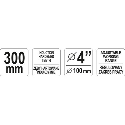 Klíč řetězový na trubky 4" (100 mm)