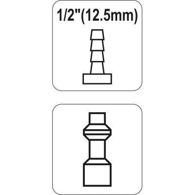 Rychlospojka 1/2" 10mm