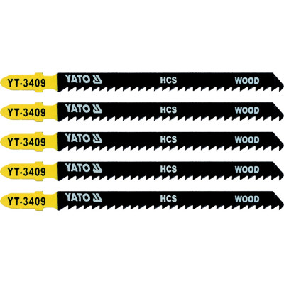 List pilový do přímočaré pily 115 mm na dřevo TPI8 5 ks