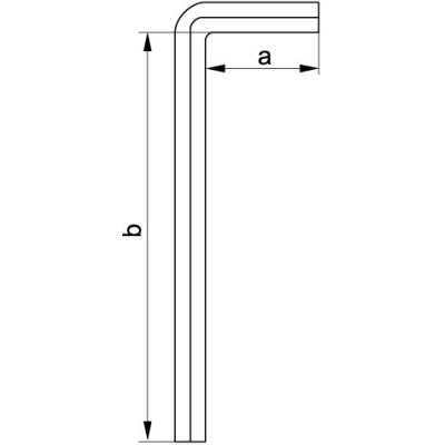 Klíč imbusový 10.0 mm 6 ks