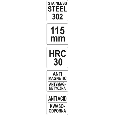 Pinzeta 115 mm (zahnutá)