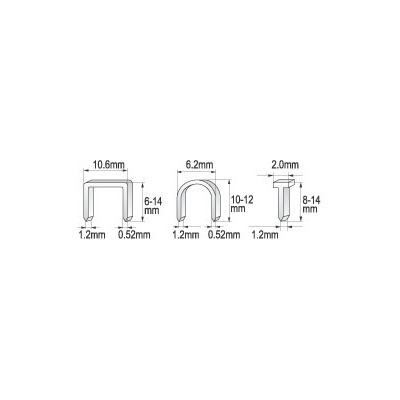 Sešívačka čalounická 10,6 mm