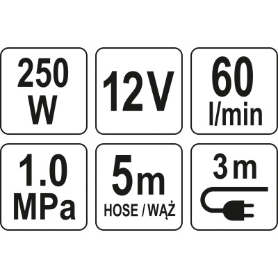 Kompresor 12V s LED svítilnou 250W