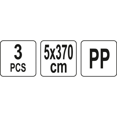 Pásy na stěhování nábytku 5 x 370 cm 3 ks