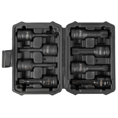 Sada vnějších nástrčných klíčů XZN 1/2", 8 ks - HT206205
