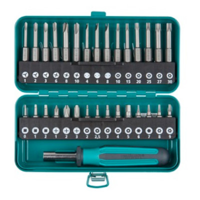 WOLFCRAFT - kombinovaný box s bezpečnostnými bitmi - 31 dielov